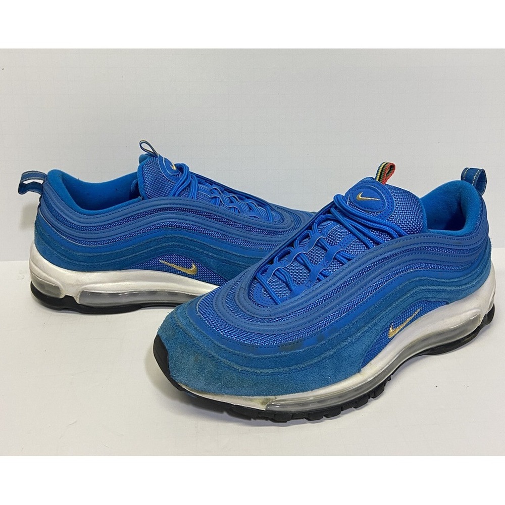Nike Air Max 97 QS‎ Olympic Rings BLUE Size 9.5 Sneakers Shoes 2019 USA